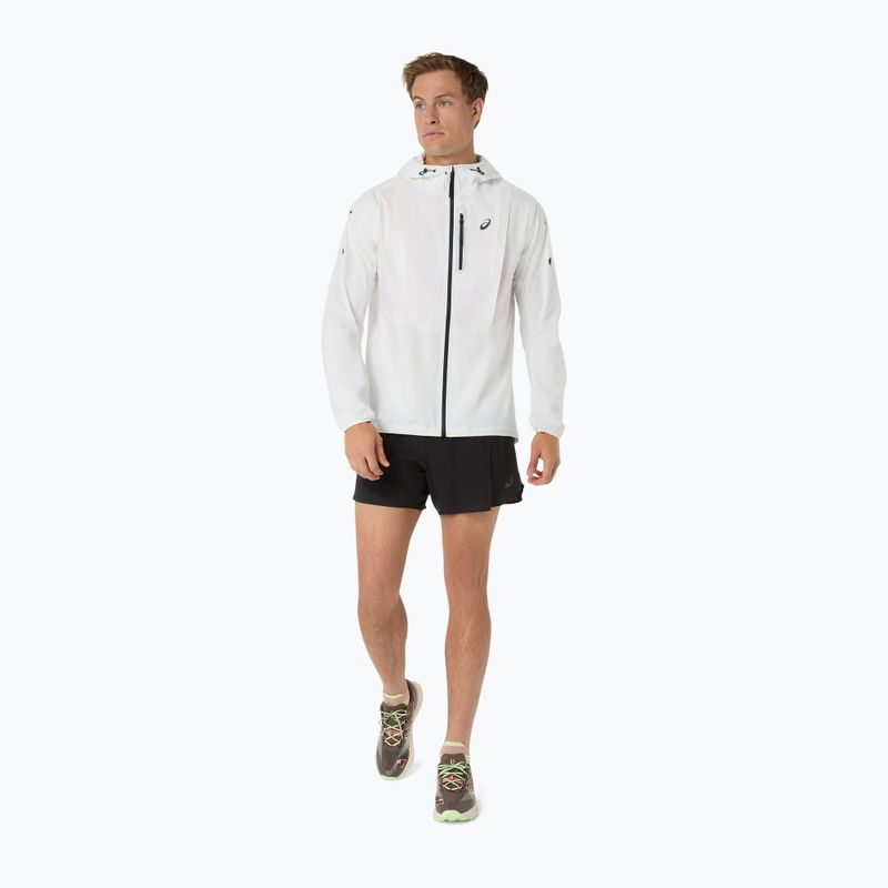 Куртка для бігу чоловіча ASICS Fujitrail Elite Waterproof Jacket cream 2