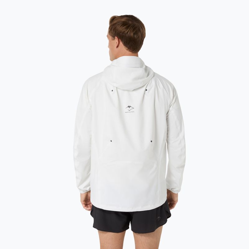 Куртка для бігу чоловіча ASICS Fujitrail Elite Waterproof Jacket cream 3