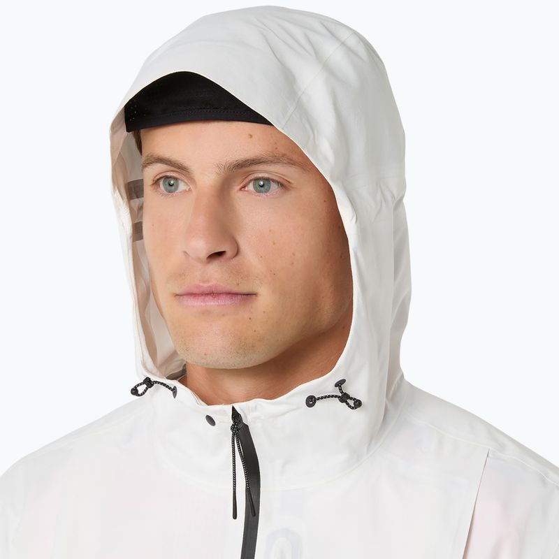 Куртка для бігу чоловіча ASICS Fujitrail Elite Waterproof Jacket cream 5