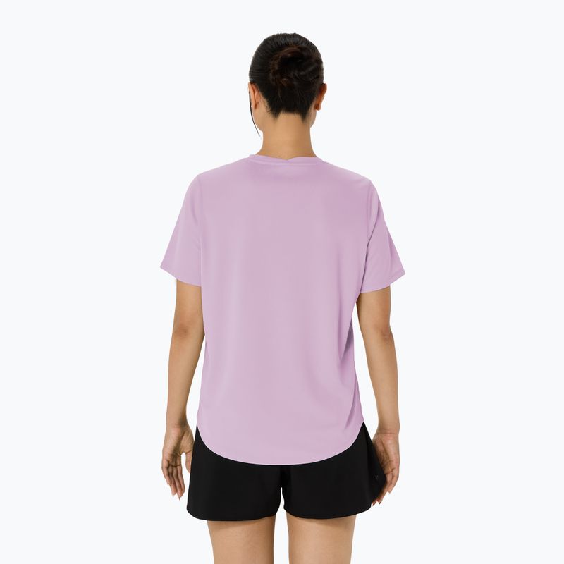 Футболка для бігу жіноча ASICS Core Ss Top hazy lilac 3