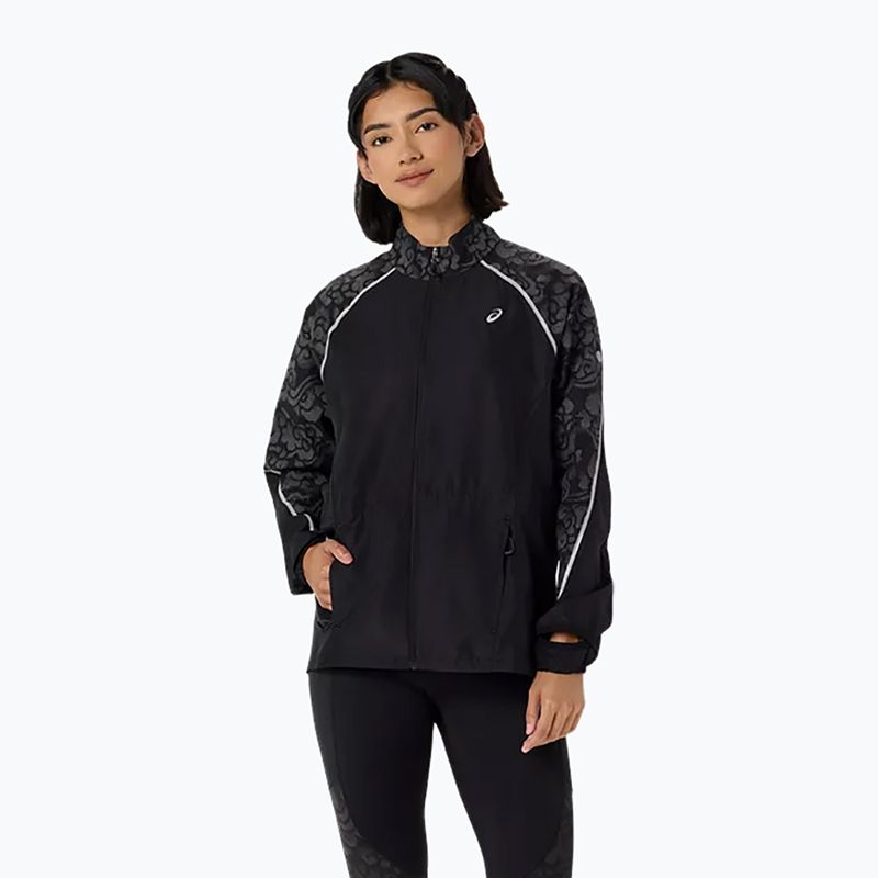 Куртка для бігу жіноча ASICS Road Lite-Show Jacket performance black
