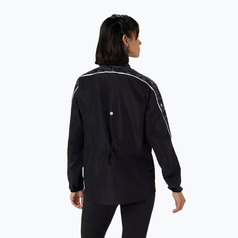 Куртка для бігу жіноча ASICS Road Lite-Show Jacket performance black 2