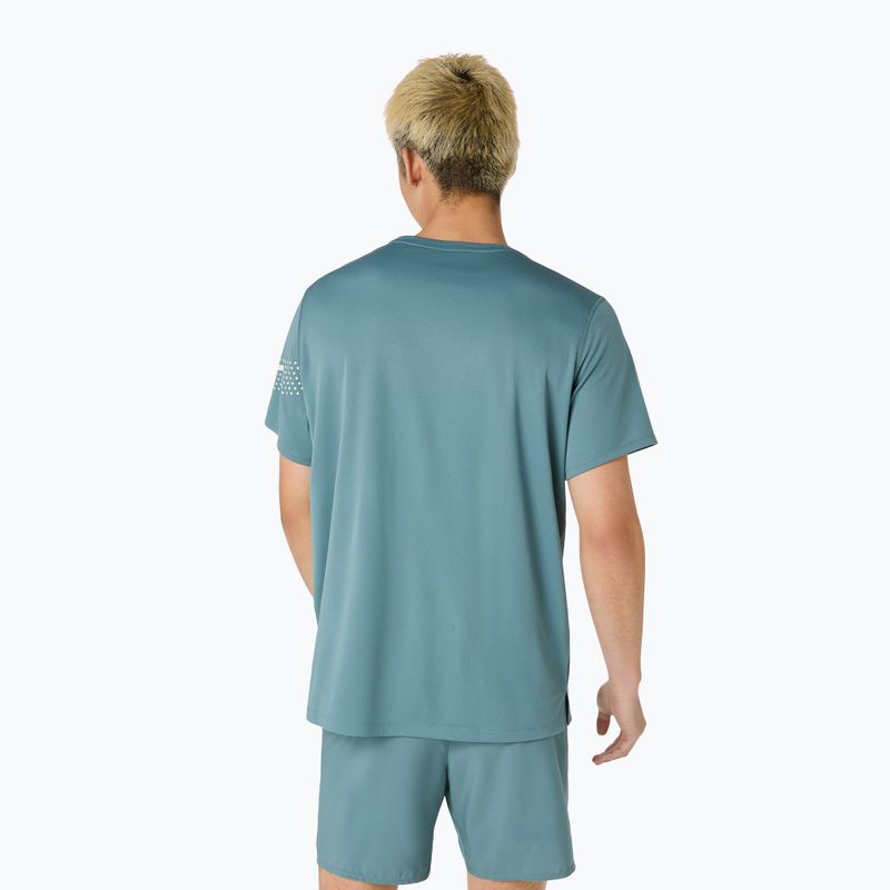 Футболка для бігу чоловіча ASICS Icon foggy teal 3
