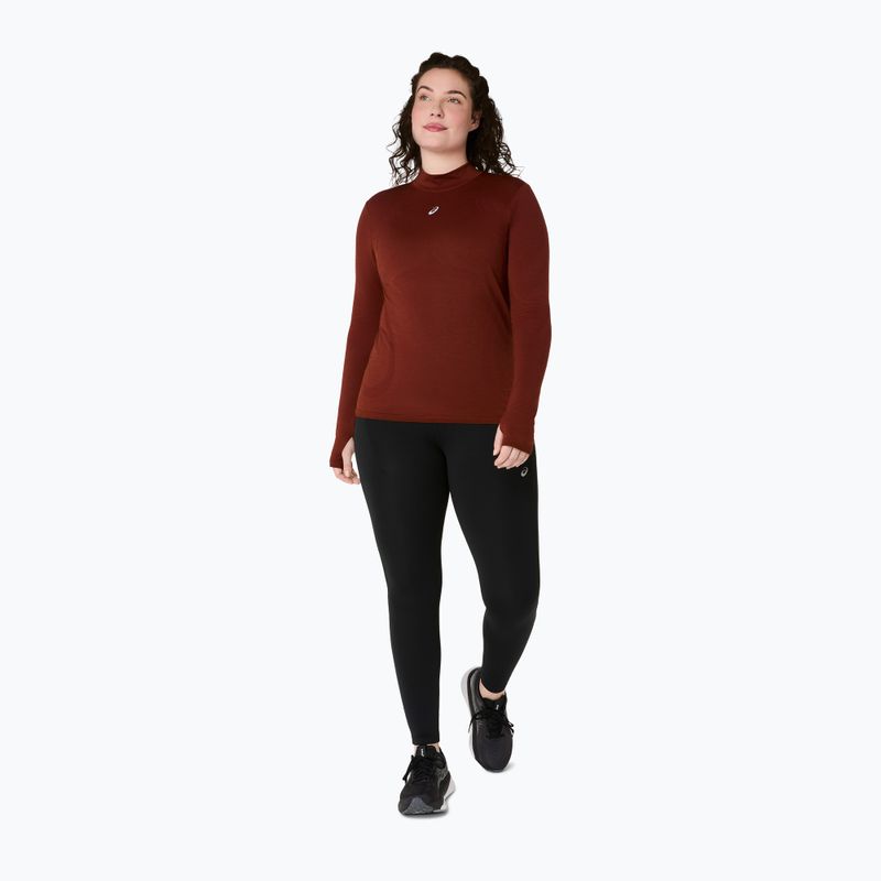 Кофта термоактивна жіноча ASICS Road Winter Seamless Top singed red 2