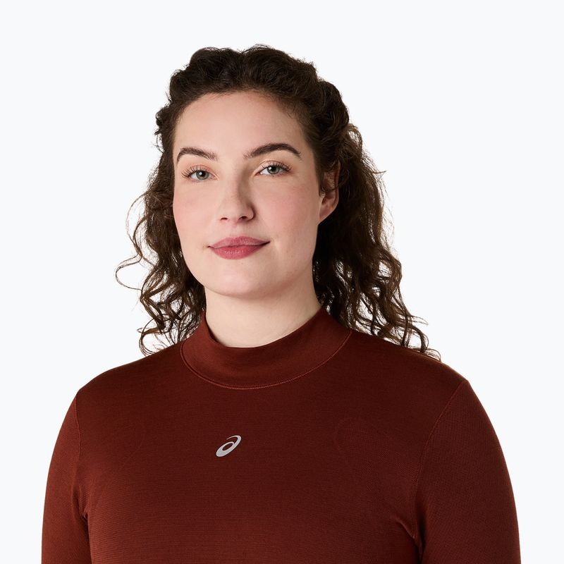 Кофта термоактивна жіноча ASICS Road Winter Seamless Top singed red 5