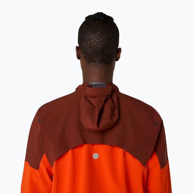 Куртка для бігу чоловіча ASICS Metarun Legend Jacket cherry tomato/singed red 6