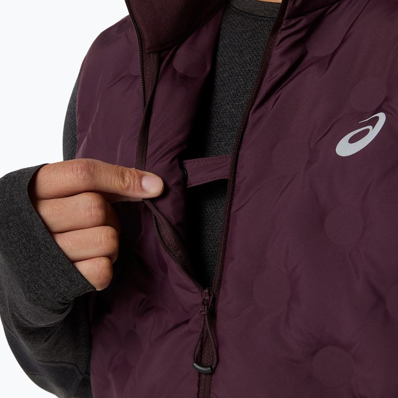 Жилет для бігу чоловічий Asics Road Winter Gilet dark currant 6