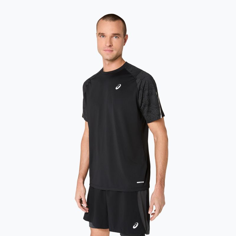 Футболка для бігу чоловіча ASICS Road Lite-Show Top Performance Black 4