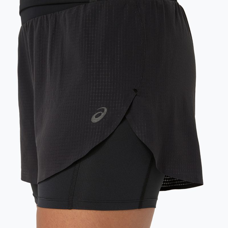 Шорти для бігу жіночі ASICS Fujitrail Elite performance black 5