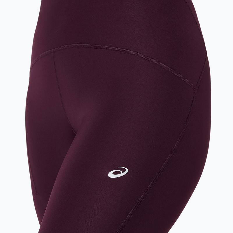 Лосини для бігу жіночі ASICS Road High Waist Tight dark aubergine 5