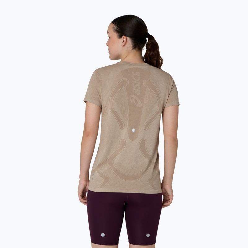 Футболка для бігу жіноча Asics Road Seamless Ss Top greige 3