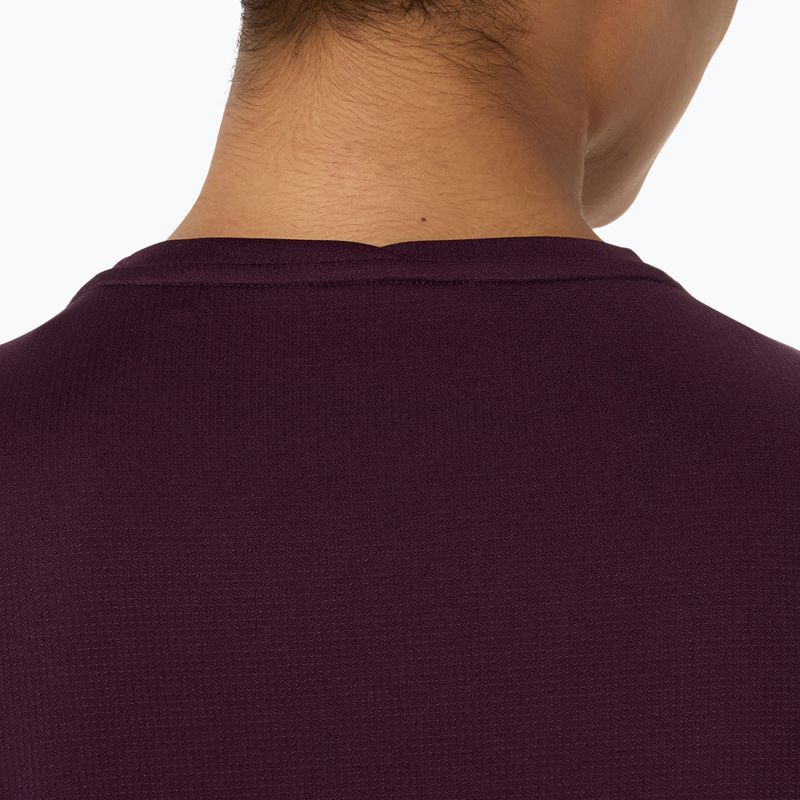 Футболка для бігу жіноча Asics Fujitrail Logo Ss Top Dark Aubergine 6