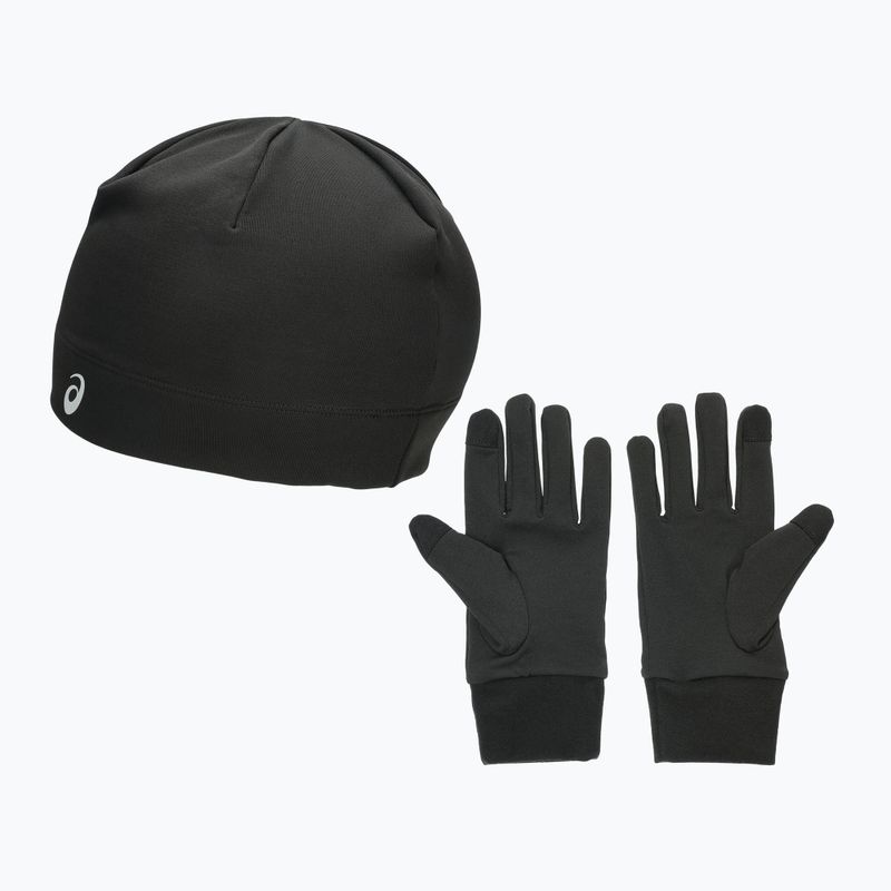 Шапка та рукавички ASICS Winter Pack performance black 2