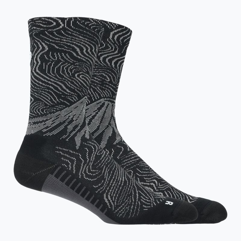 Шкарпетки ASICS Fujitrail Graphic Crew black/cloud grey