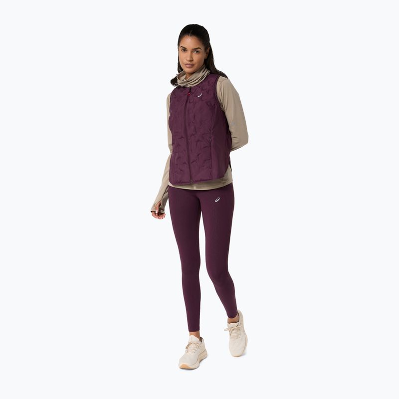 Жилет для бігу жіночий Asics Nagino Run Padded Gilet dark aubergine 2