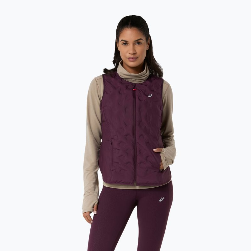 Жилет для бігу жіночий Asics Nagino Run Padded Gilet dark aubergine 4