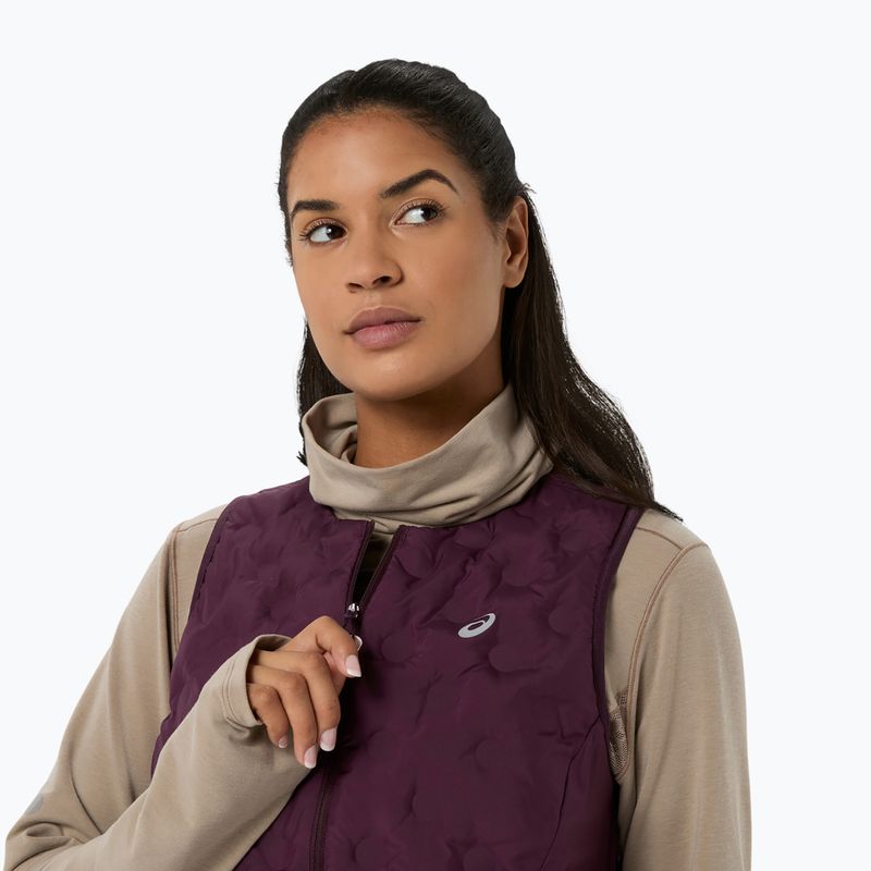 Жилет для бігу жіночий Asics Nagino Run Padded Gilet dark aubergine 5