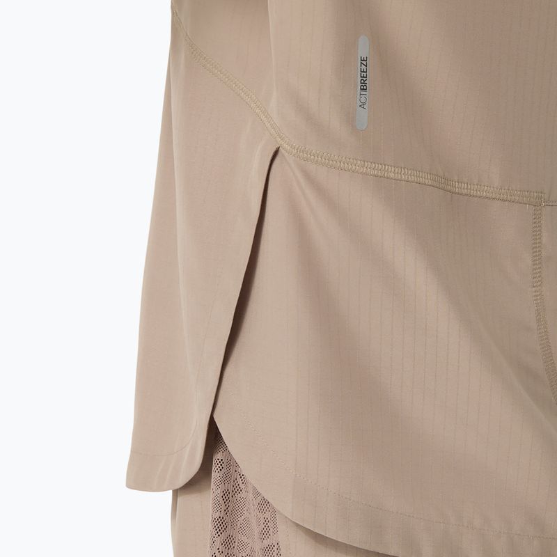 Куртка для бігу жіноча ASICS Nagino Run Adjustable Jacket greige 8