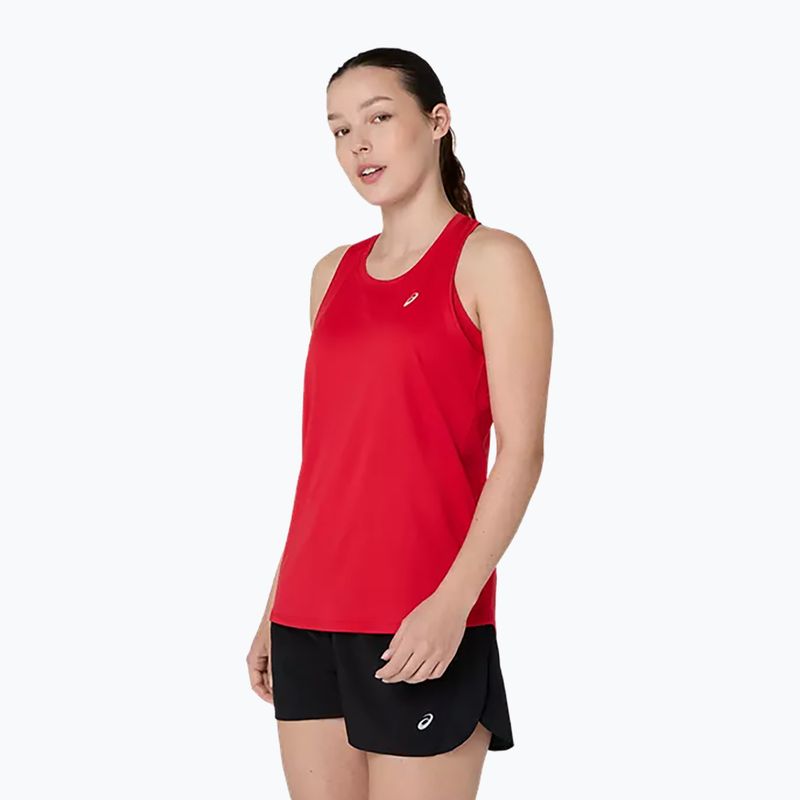 Футболка для бігу жіноча ASICS Core Ss Top speed red 3
