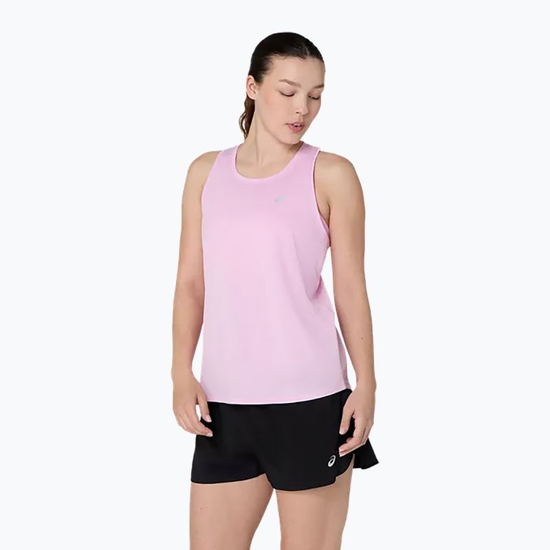 Футболка для бігу жіноча ASICS Core Ss Top hazy lilac 3