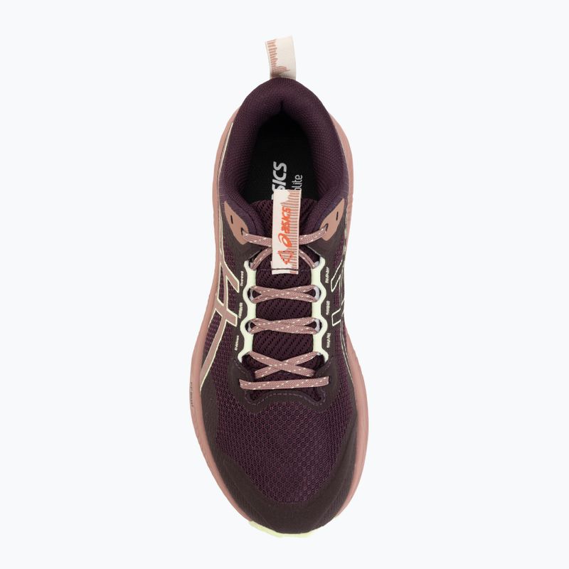 Кросівки для бігу жіночі Asics Trabuco Terra 3 Dark Aubergine/Illuminate Yellow 5