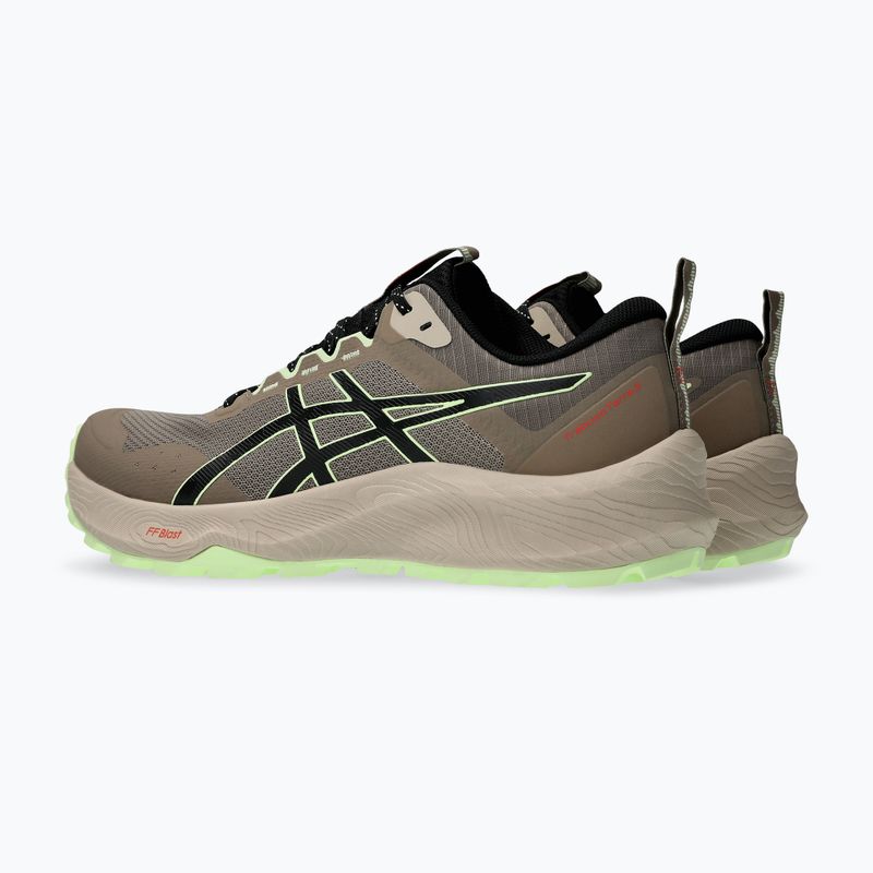 Кросівки для бігу чоловічі Asics Trabuco Terra 3 Taupe Grey/Illuminate Yellow 4
