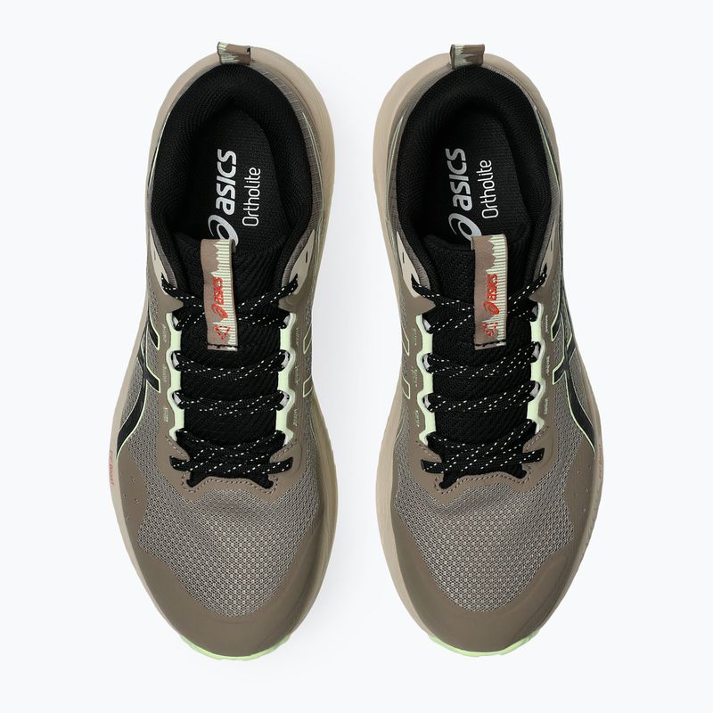 Кросівки для бігу чоловічі Asics Trabuco Terra 3 Taupe Grey/Illuminate Yellow 6