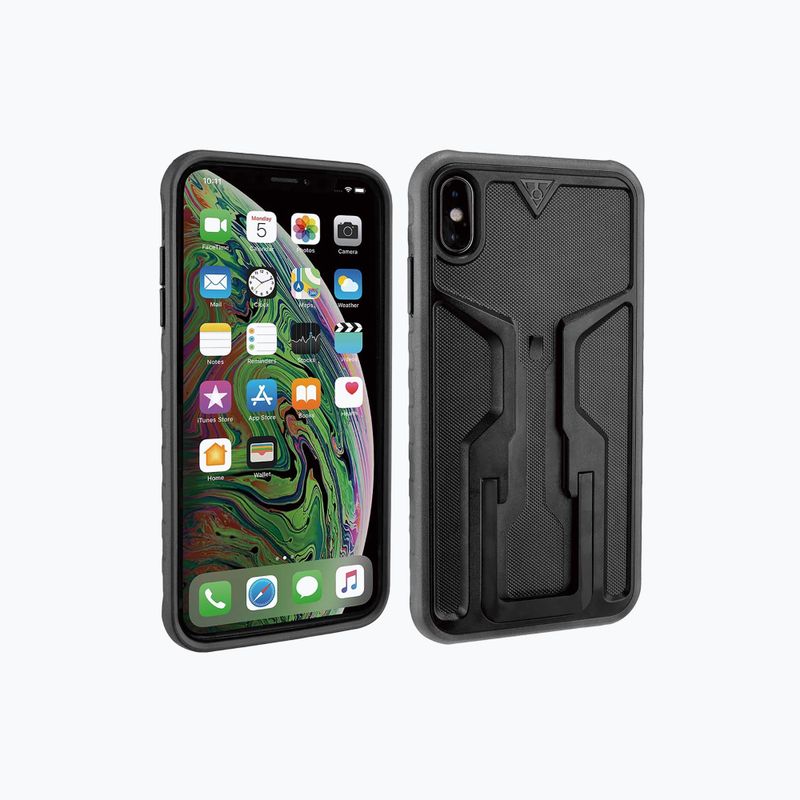 Чохол з тримачем Topeak Ridecase для Iphone Xs Max чорний T-TT9858BG