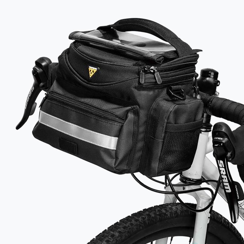 Сумка велосипедна на кермо  Topeak Tourguide Handlebar Bag чорна T-TT3021B2 12