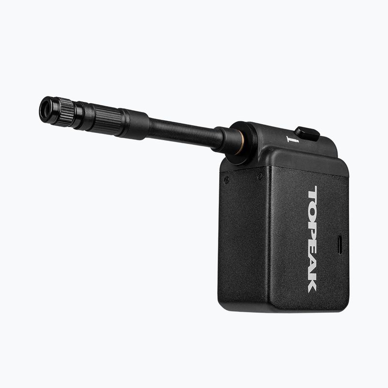 Велосипедний насос Topeak E-Booster Digital 7.4V/600mAh 120psi сірий 2