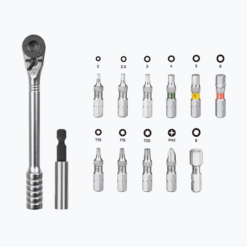 Ключ велосипедний Topeak Ratchet Rocket Essential HD black 3