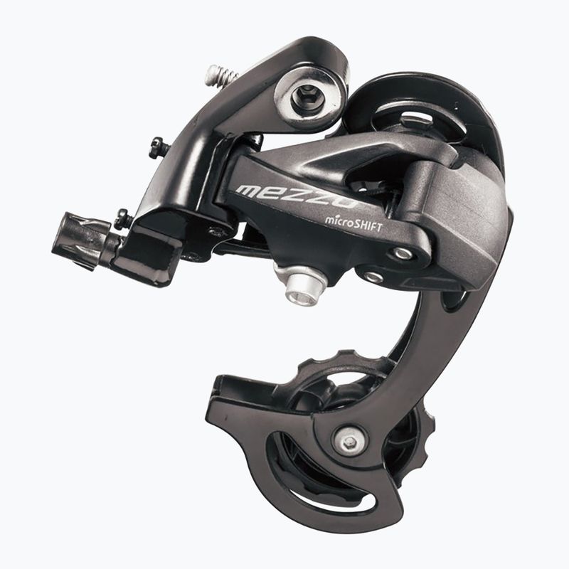 Перемикач велосипедний задній Microshift Mezzo RD-M36S 8-9р