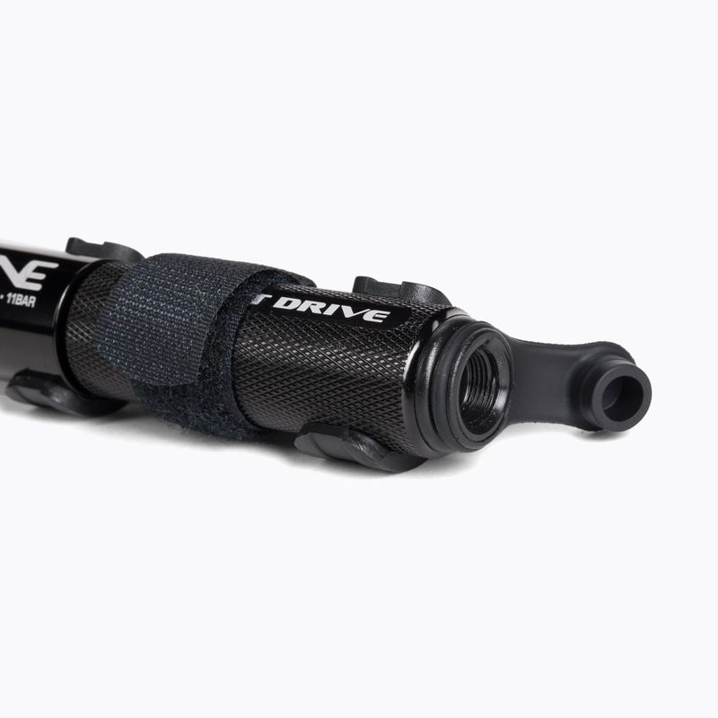 Велосипедний насос Lezyne Pocket Drive Abs Flex Hose чорний LZN-1-MP-PKDR-V104 2
