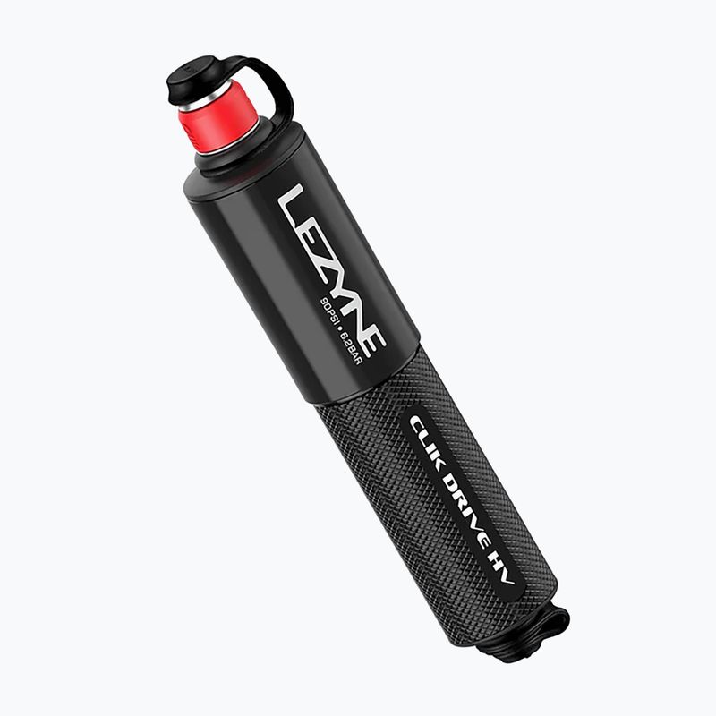 Насос велосипедний Lezyne Clik Drive HV 90psi black 4