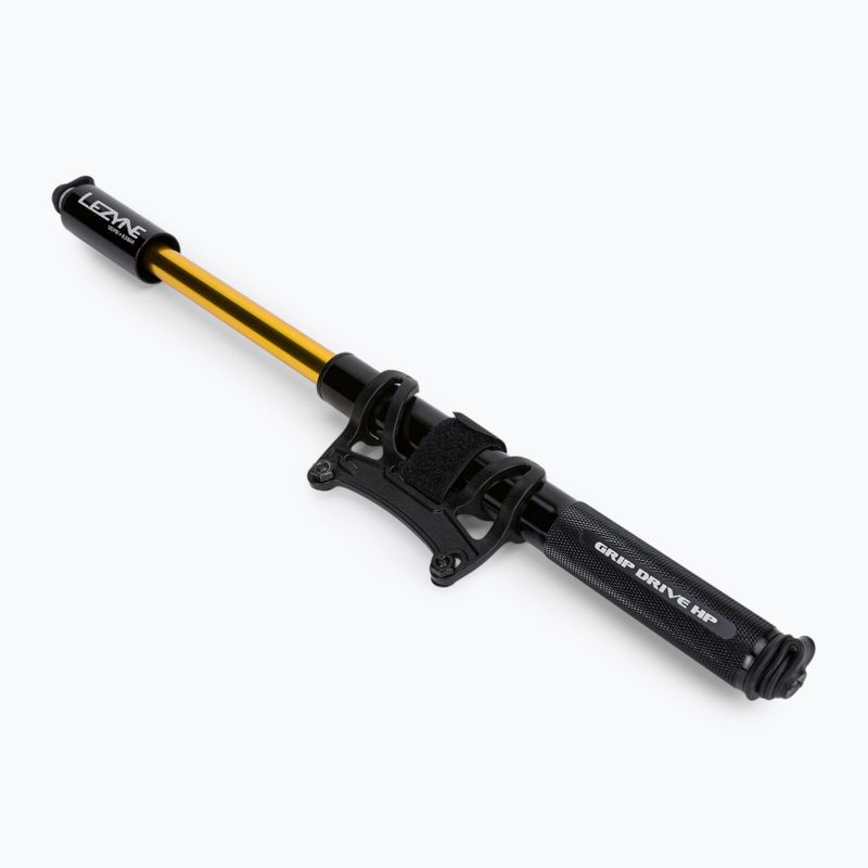 Велосипедний насос Lezyne GRIP DRIVE HP M ABS FLEX 120psi чорний LZN-1-MP-GRIPHP-V1M04 2