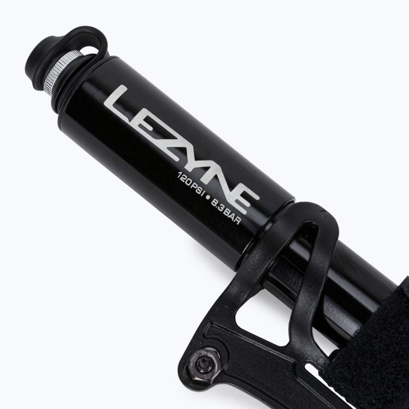 Велосипедний насос Lezyne GRIP DRIVE HP M ABS FLEX 120psi чорний LZN-1-MP-GRIPHP-V1M04 3