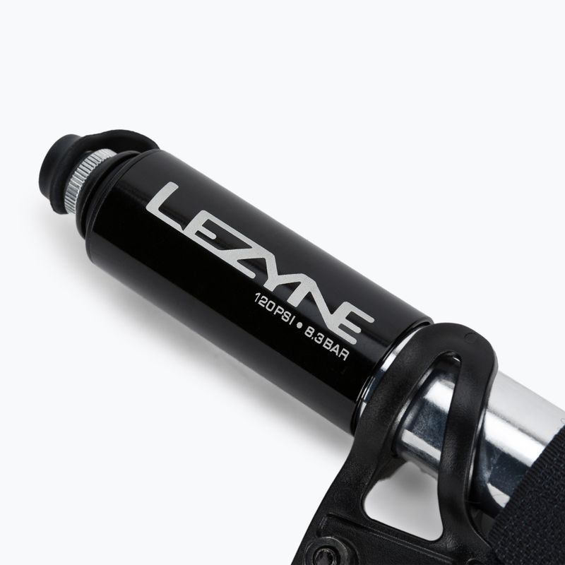 Велосипедний насос Lezyne GRIP DRIVE HP M ABS FLEX 120psi сріблястий LZN-1-MP-GRIPHP-V1M06 3