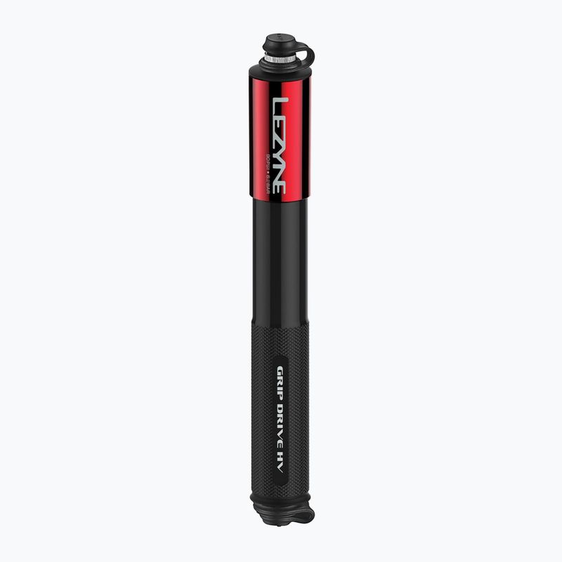 Насос велосипедний Lezyne Grip Drive HV M ABS FLEX 90psi red