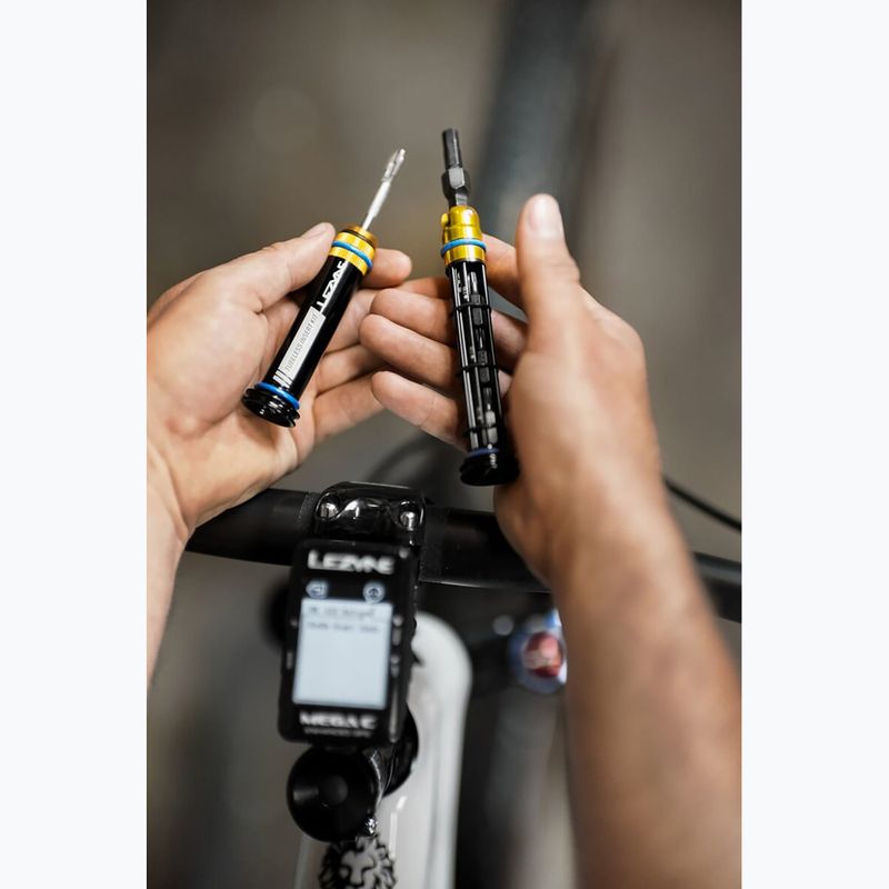Lezyne Dual Insert Kit L чорний/золотий 8