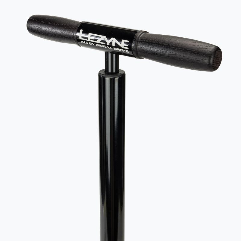 Велосипедний насос Lezyne Alloy Digital Drive 3.5 глянцевий чорний 3