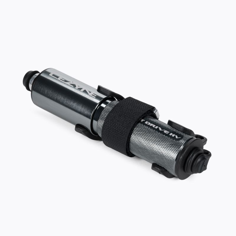 Велосипедний насос Lezyne Pocket Drive Hv Abs Flex Hose чорний LZN-1-MP-PKDRHV-V119
