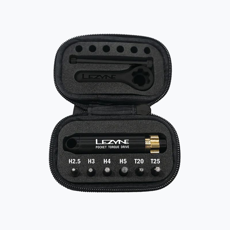 Ключ велосипедний Lezyne Pocket Torque Drive чорно-золотий 1-MT-PTDR-V104T12 3