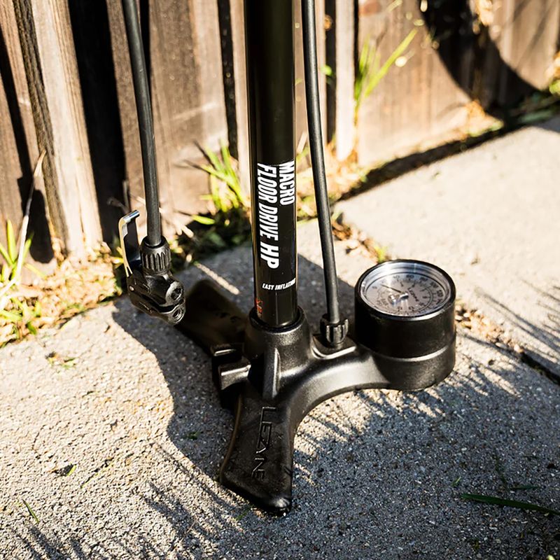 Насос велосипедний Lezyne Macro Floor Drive ABS 220psi flat black 9
