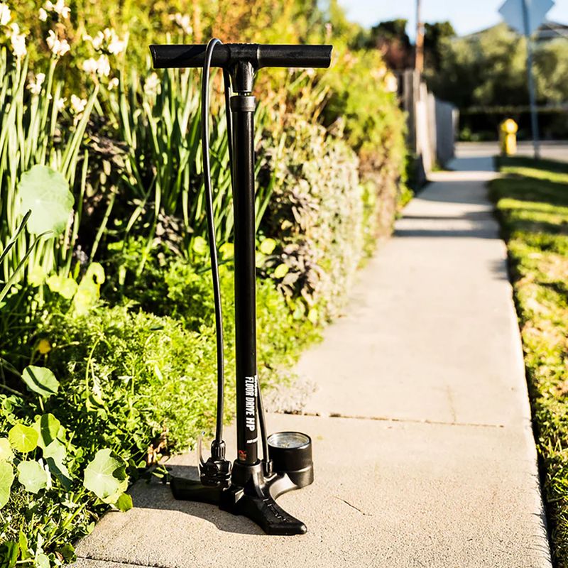 Насос велосипедний Lezyne Macro Floor Drive DV 220psi flat black 5