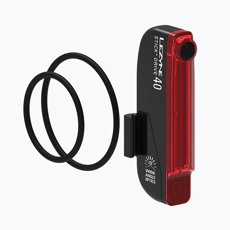 Ліхтарик велосипедний задній Lezyne Stick+ Drive Rear black 2