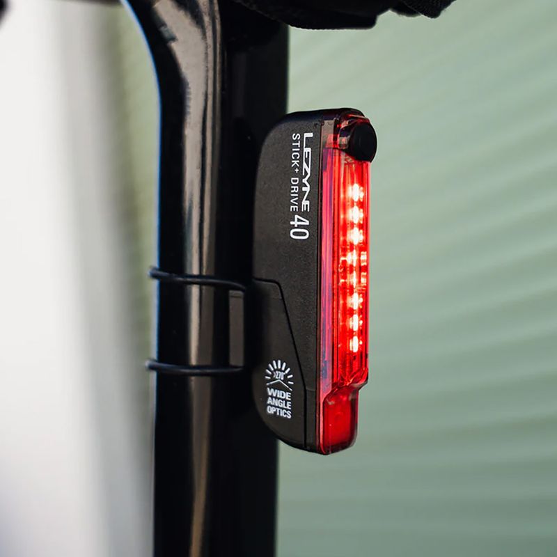 Ліхтарик велосипедний задній Lezyne Stick+ Drive Rear black 3