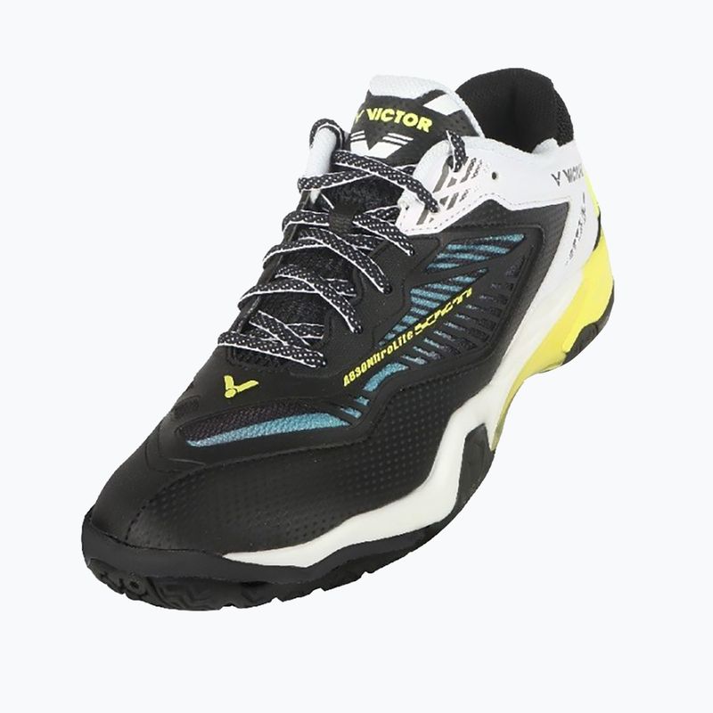 Кросівки для бадмінтону чоловічі VICTOR A830NitroLite CA anthracite/bright white 8