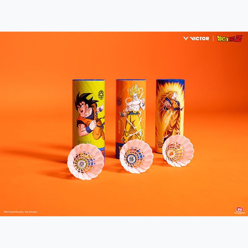 Волани для бадмінтону VICTOR Dragon Ball Z Synthetic 3 шт. sodalite blue 2