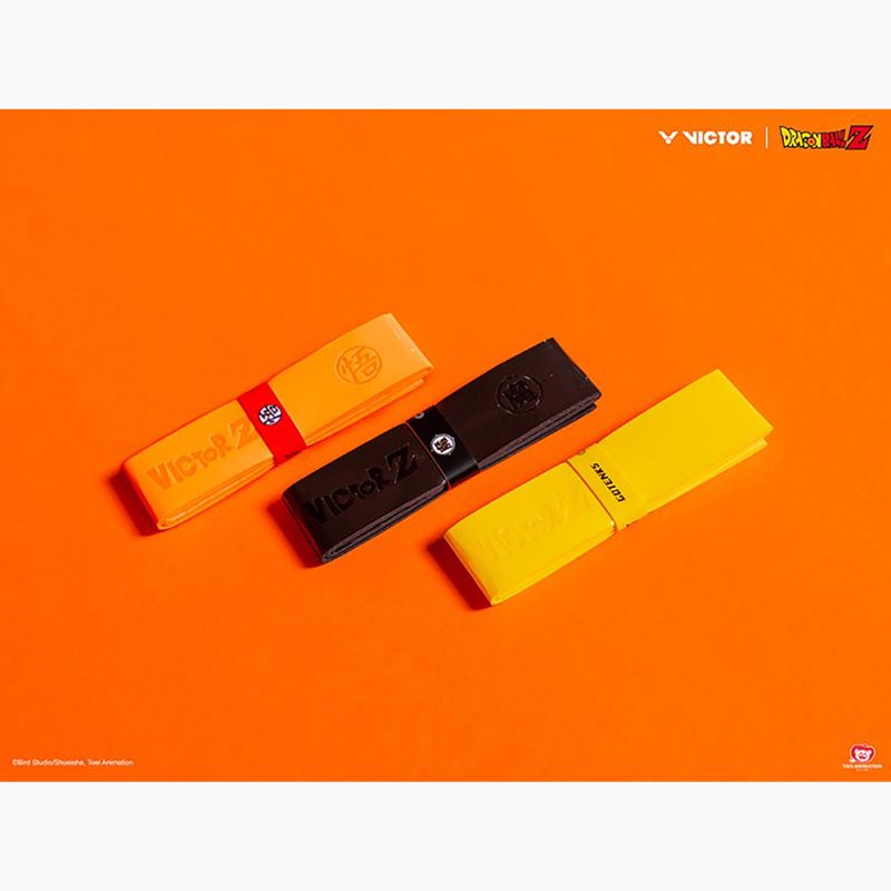 Обмотка для ракеток для бадмінтону VICTOR Dragon Ball Z Grip neon orange 2