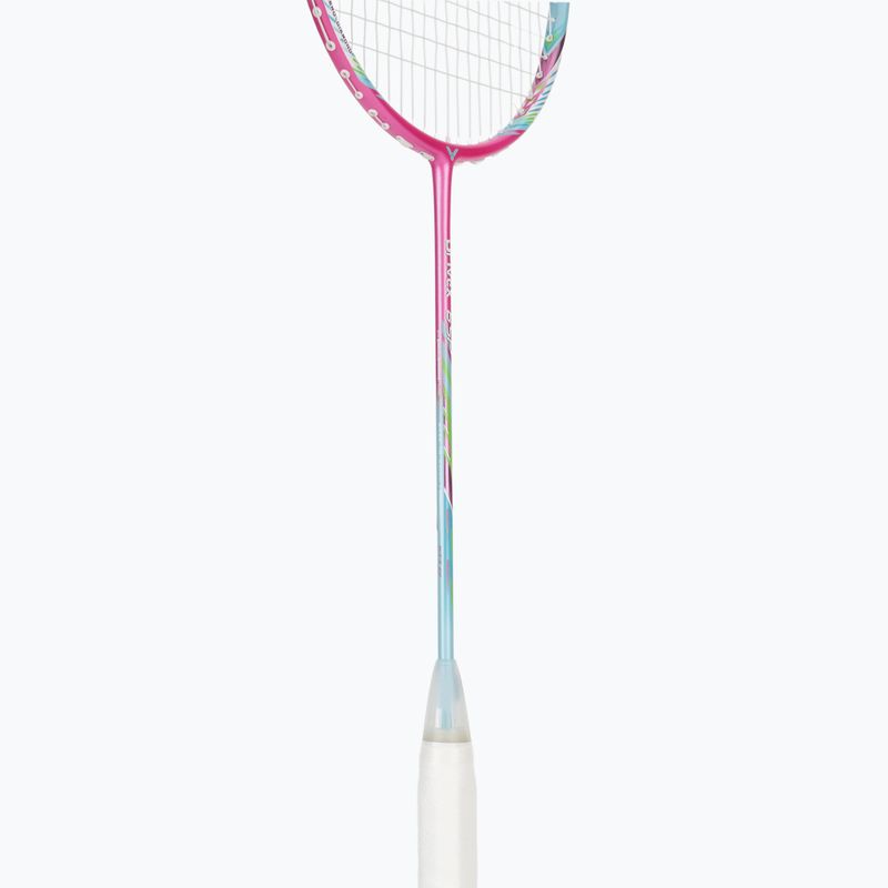 Ракетка для бадмінтону VICTOR DriveX 6SP QM fluorescent rose-red/light blue 4